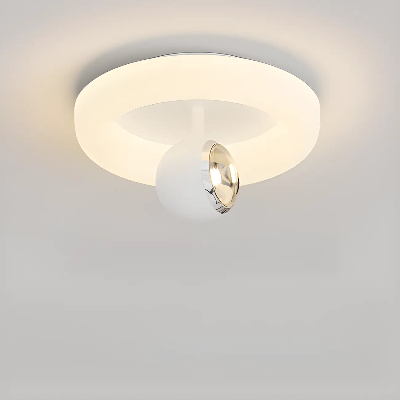 5 to 9 Inch Modern LED Flush Mount Ceiling Light for Entryway