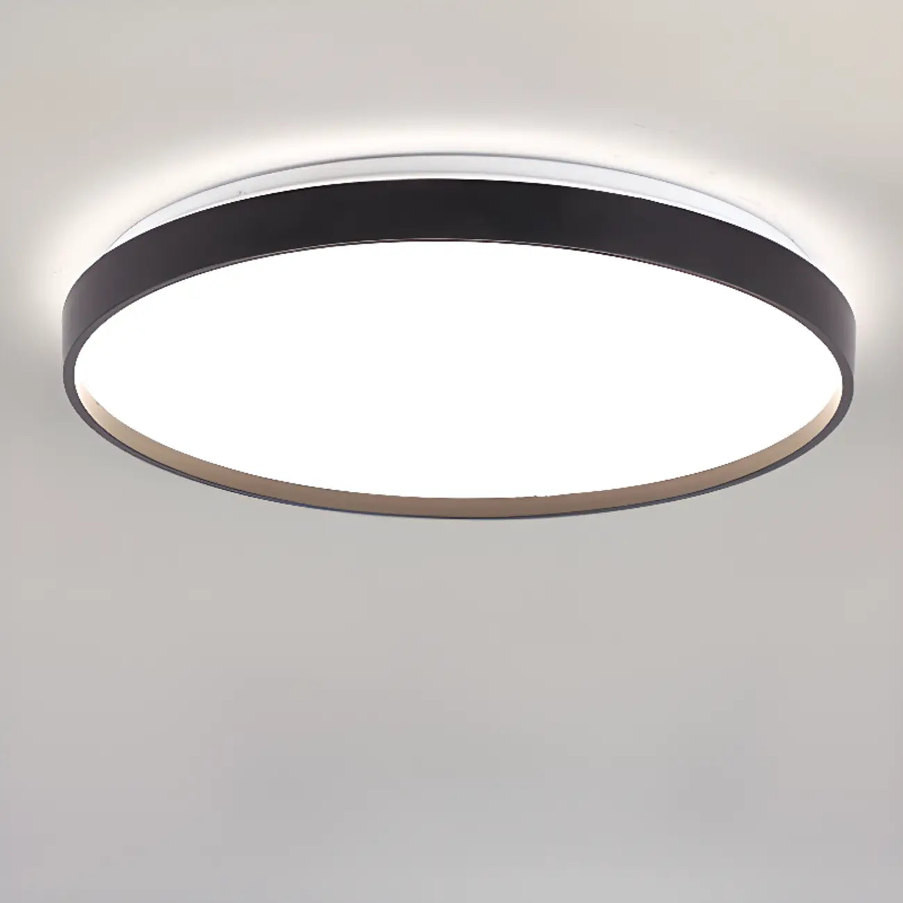 Stylish Circular Acrylic Flush Ceiling Light in Multi Dimming