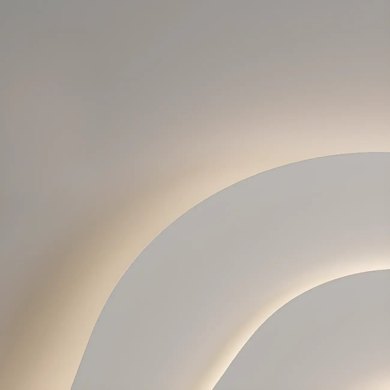 Modern Dimmable Tier Resin Flush Ceiling Light for Bedroom