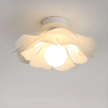 8 Elegant Floral Acrylic LED Ceiling Light for Indoor Use