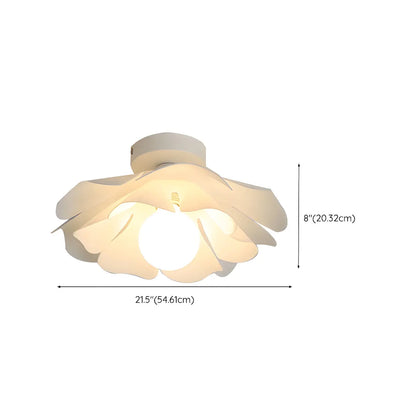 8 Elegant Floral Acrylic LED Ceiling Light for Indoor Use