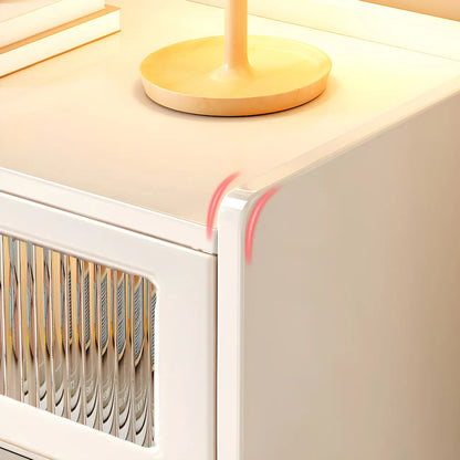 Elegant Pine Wooden Double Dresser with 6-Drawers