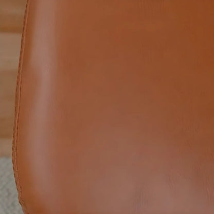 Faux Leather Upholstered Rocking Chair with Optional Ottoman