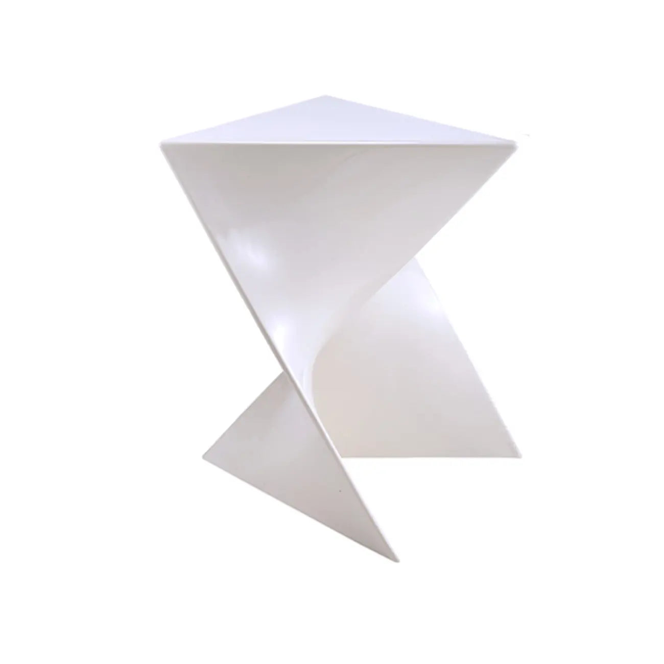 Unique Modern Clear Acrylic End Table for Living Room