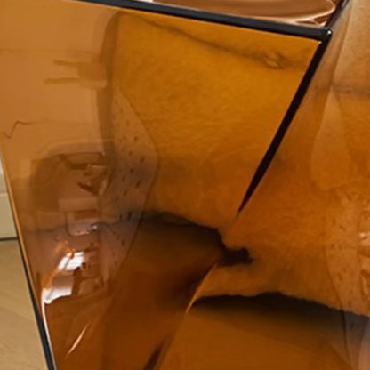 Unique Modern Clear Acrylic End Table for Living Room