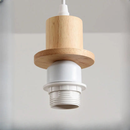 Modern Beige Pleated Fabric Kitchen Pendant Light
