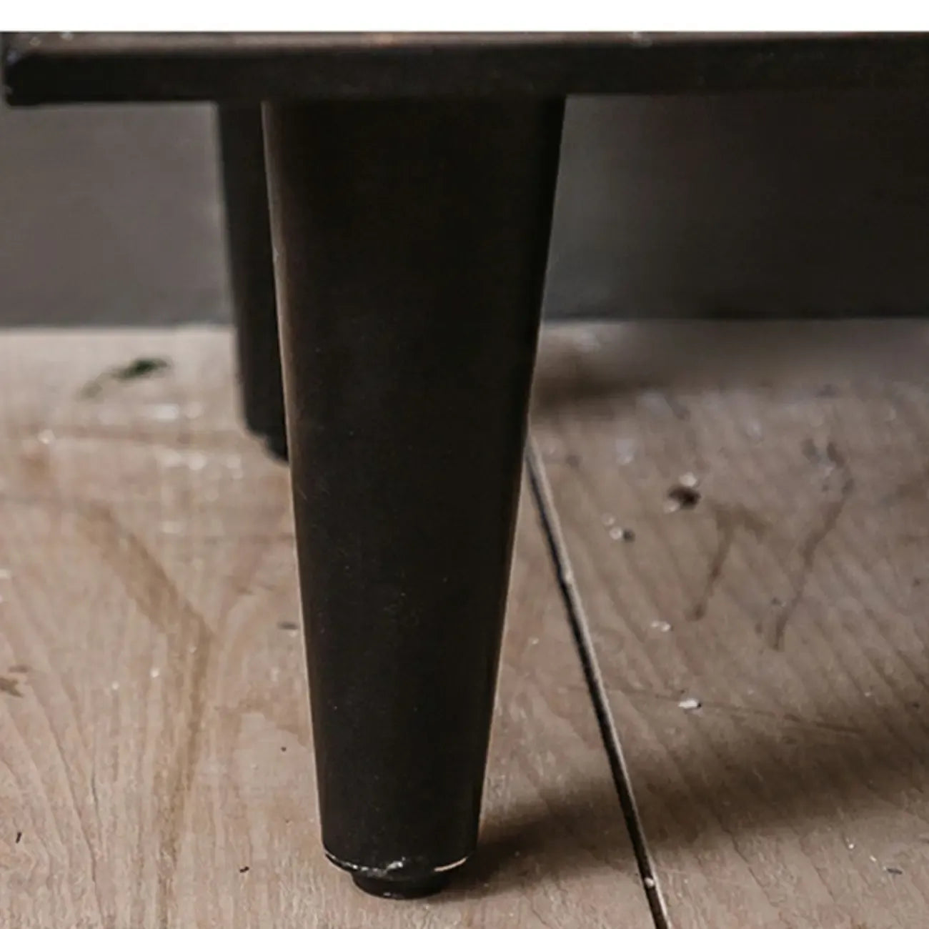 Oriental Brown Wooden Sideboard with Leaf Carving