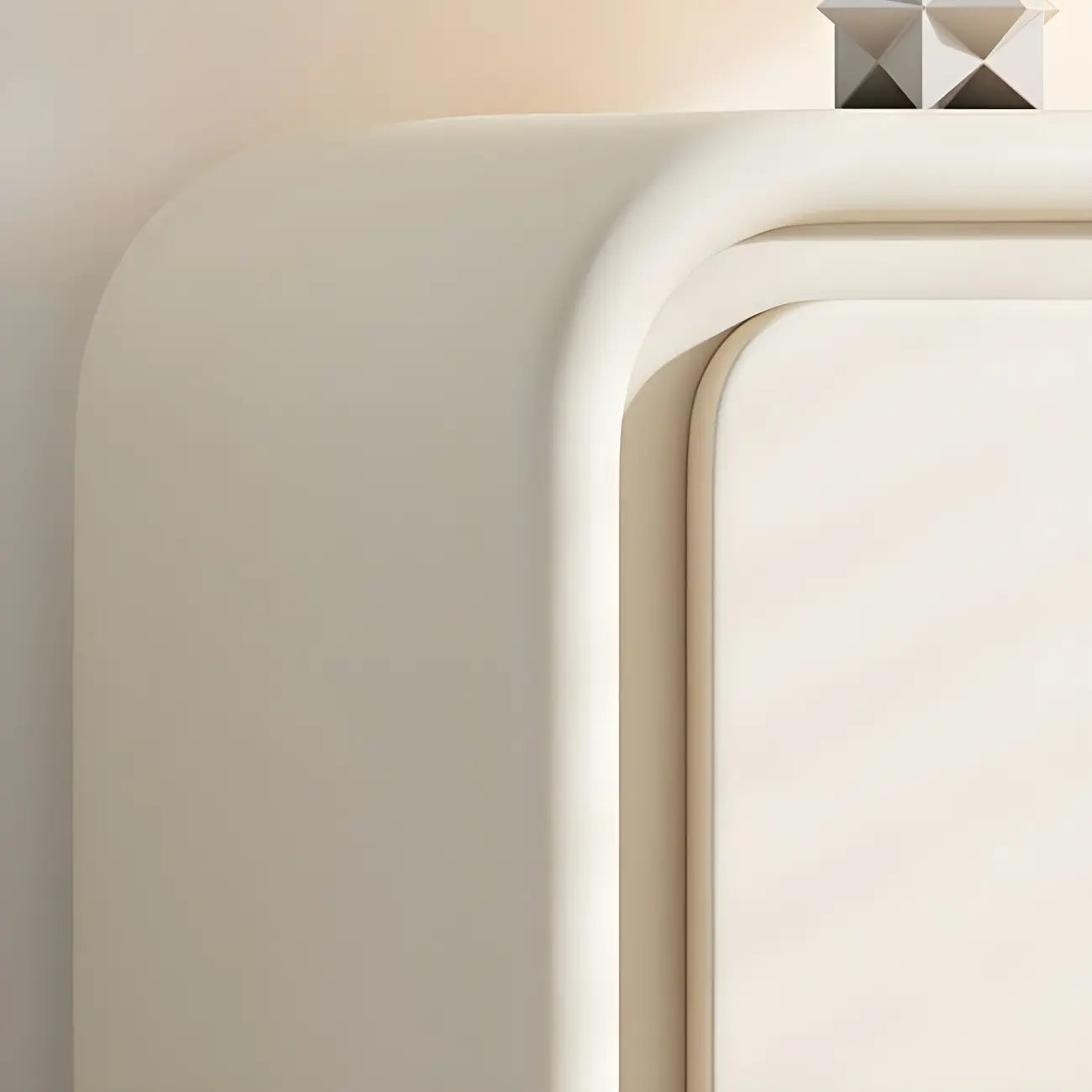 Contemporary Wooden Sideboard with Drawers in White/Black