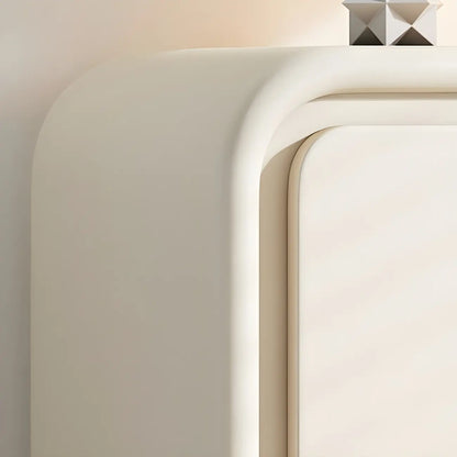 Contemporary Wooden Sideboard with Drawers in White/Black