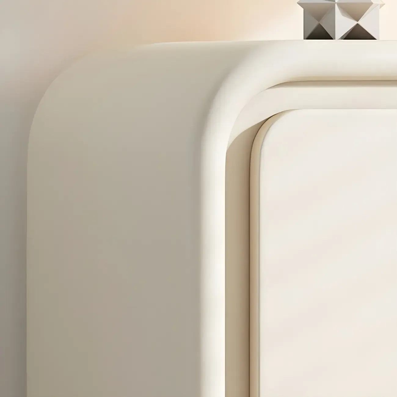 Contemporary Wooden Sideboard with Drawers in White/Black