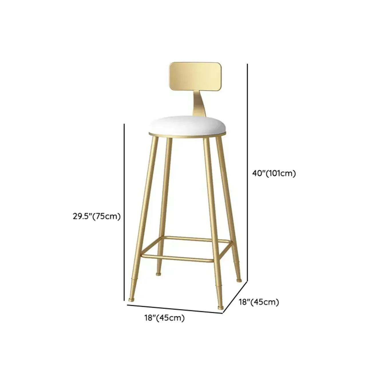 Elegant Faux Marble Bar Table Set with Upholstered Chairs