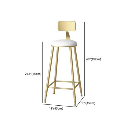 Elegant Faux Marble Bar Table Set with Upholstered Chairs