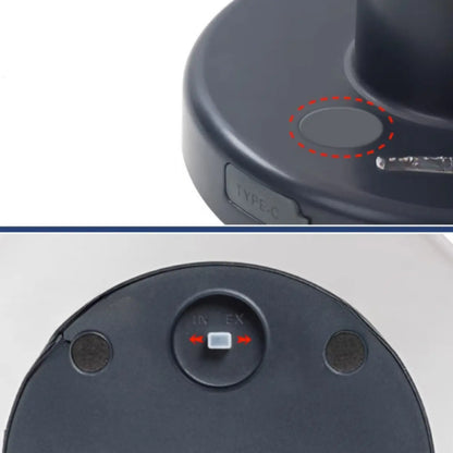 Modern White Cone Solar Outdoor Post Lights