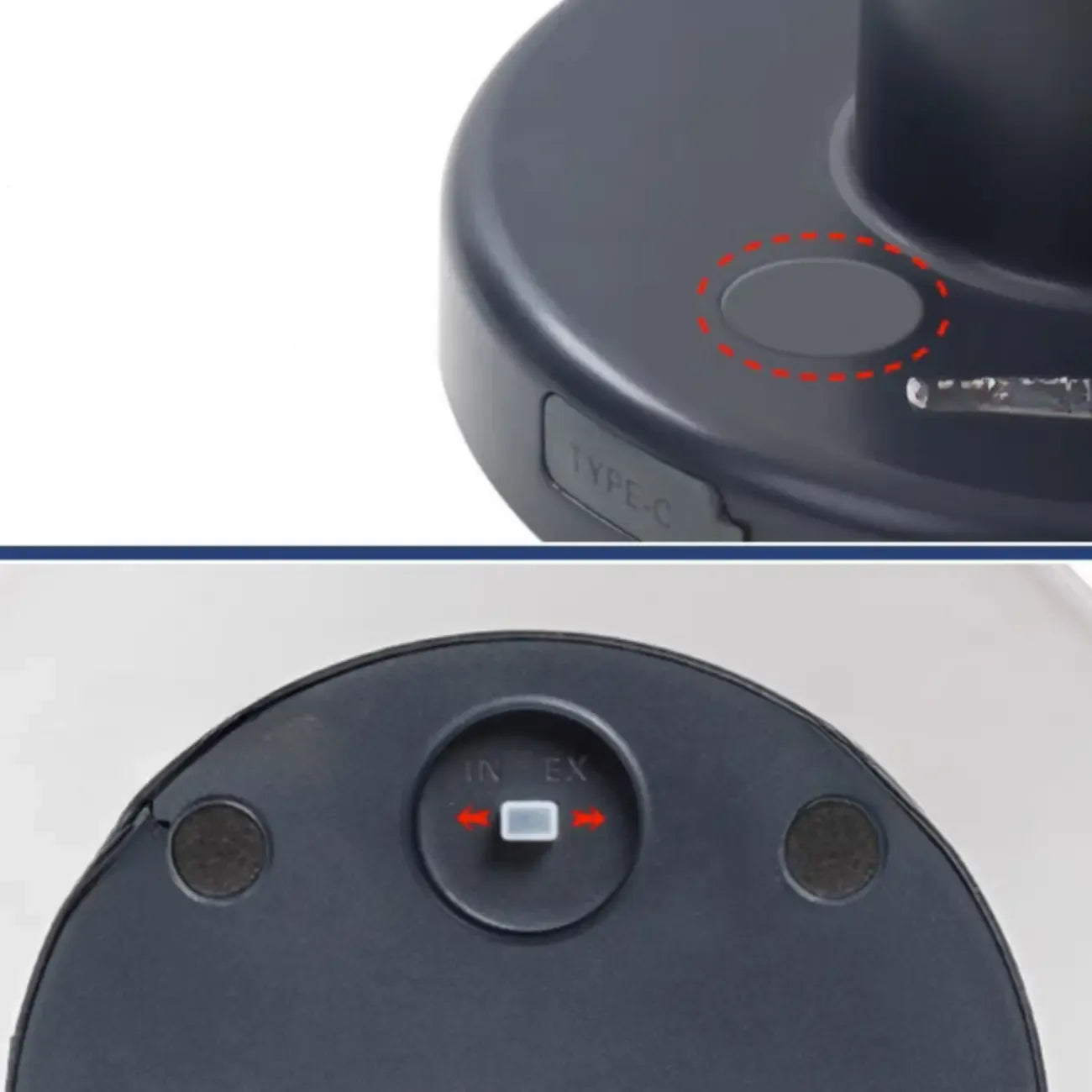 Modern White Cone Solar Outdoor Post Lights