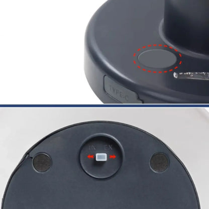 Modern White Cone Solar Outdoor Post Lights