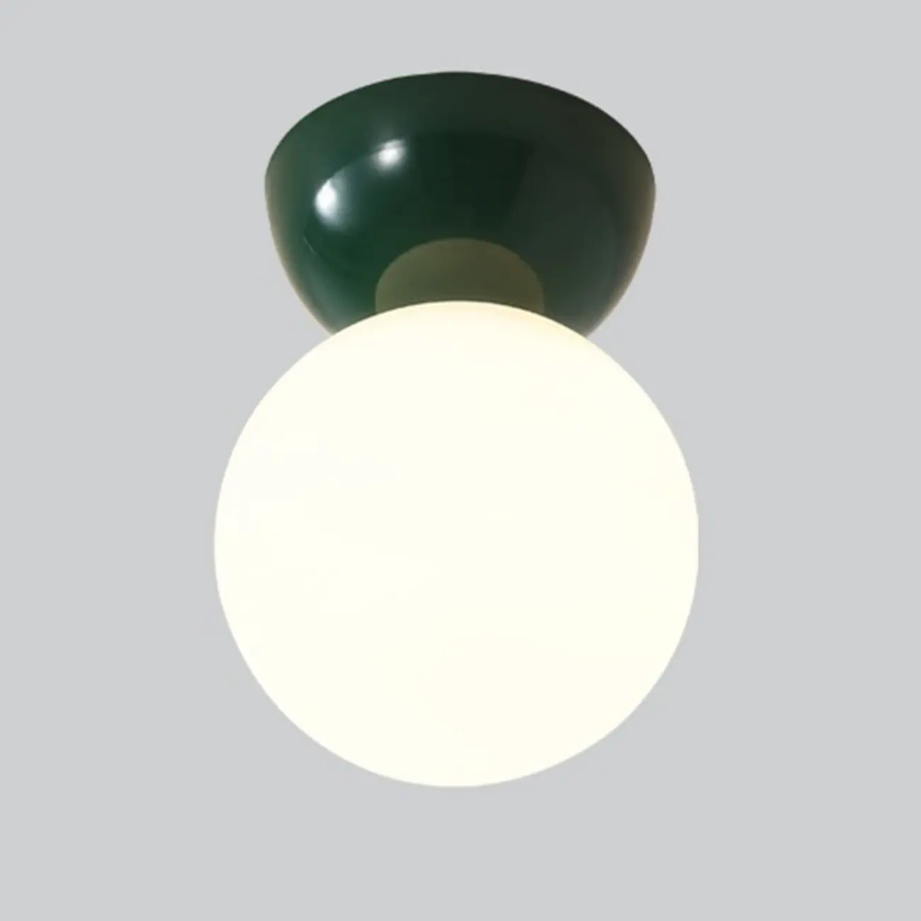 5 to 9 Inch Acrylic Globe Ceiling Light for Residential Use