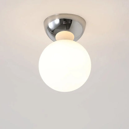5 to 9 Inch Acrylic Globe Ceiling Light for Residential Use