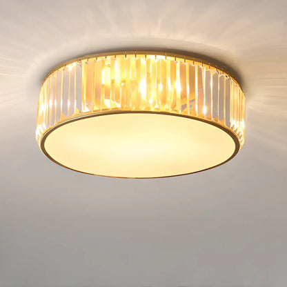 19 to 20 Inch Crystal Ceiling Light for Modern Living Room