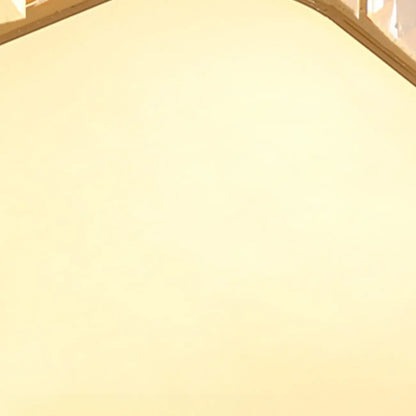 19 to 20 Inch Crystal Ceiling Light for Modern Living Room