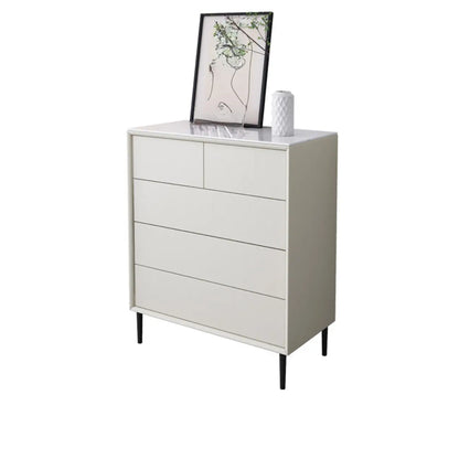 6 Modern Black Accent Cabinet for Bedroom & Living Room