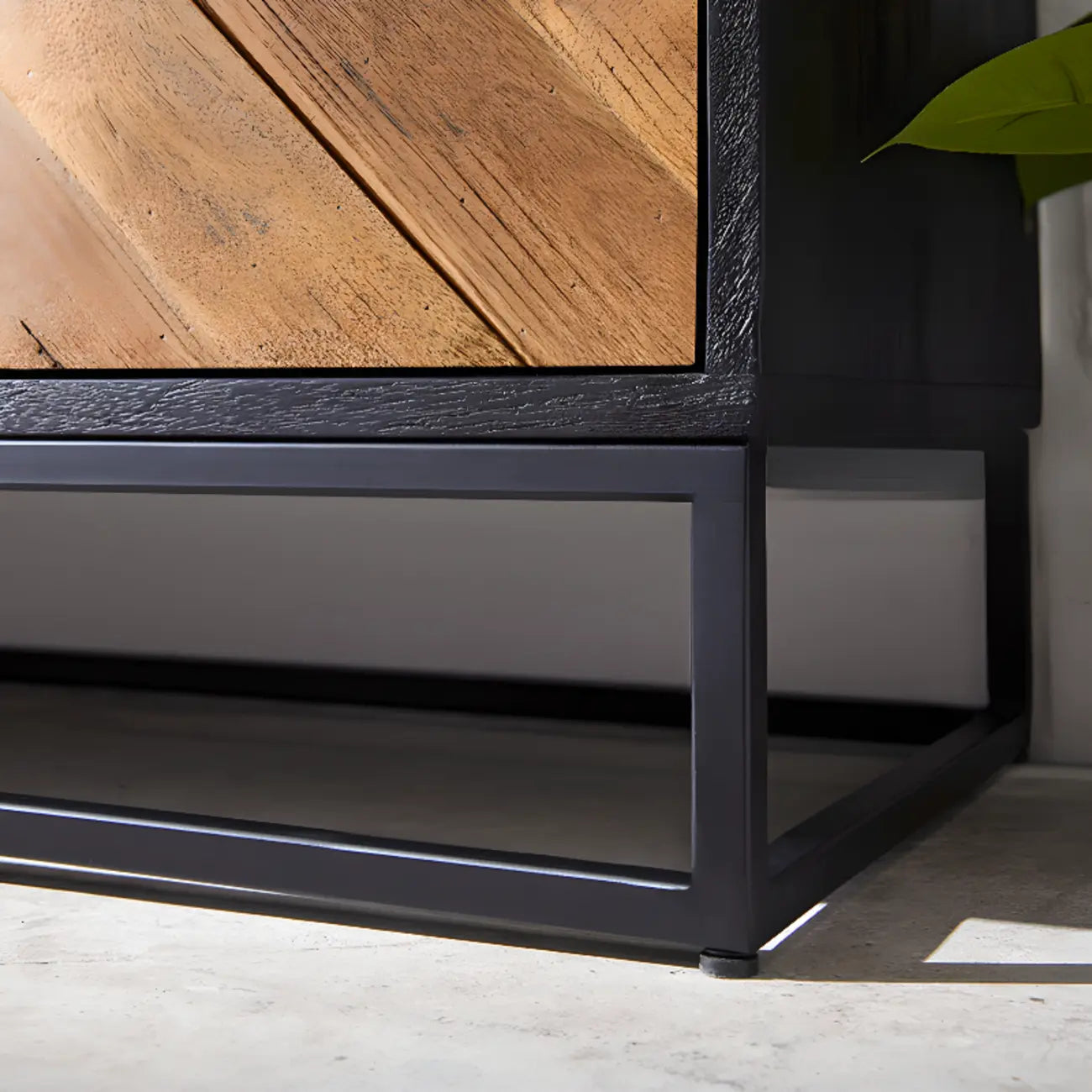 3 Drawers Modern Pine Storage Cabinet for Living Room