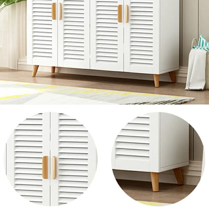 Modern Wooden Ventilated Storage Cabinet with Straight Legs