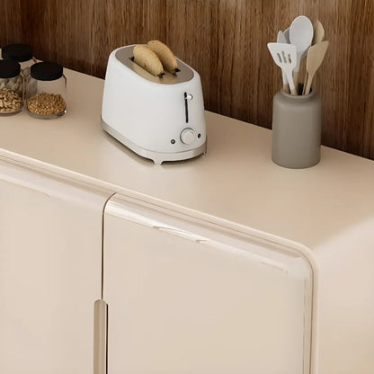 Scandinavian White Sideboard with Drawers & Cabinets