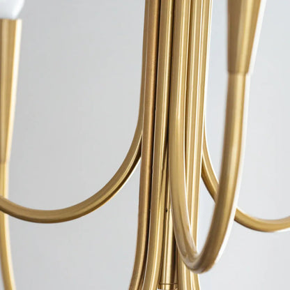 Mid-Century Branch Ceiling Chandelier with Adjustable Height