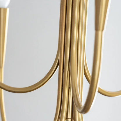 Mid-Century Branch Ceiling Chandelier with Adjustable Height