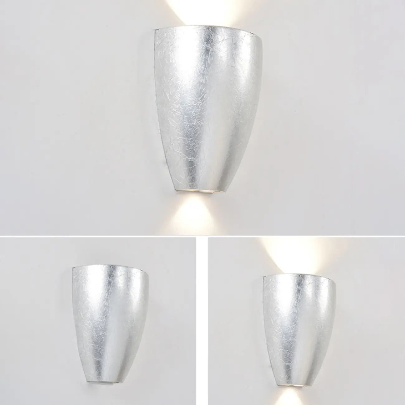 Modern Black Wall-Mounted LED Vanity Light for Bathroom