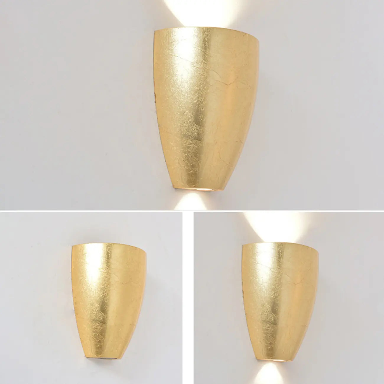 Modern Black Wall-Mounted LED Vanity Light for Bathroom