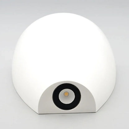 Modern Black Wall-Mounted LED Vanity Light for Bathroom