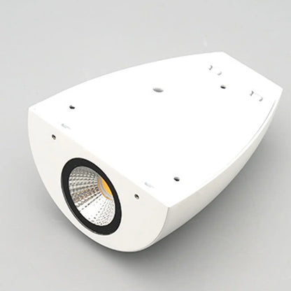 Modern Black Wall-Mounted LED Vanity Light for Bathroom