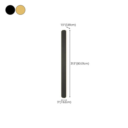 Indoor Modern LED Linear Wall Light with Acrylic Shade