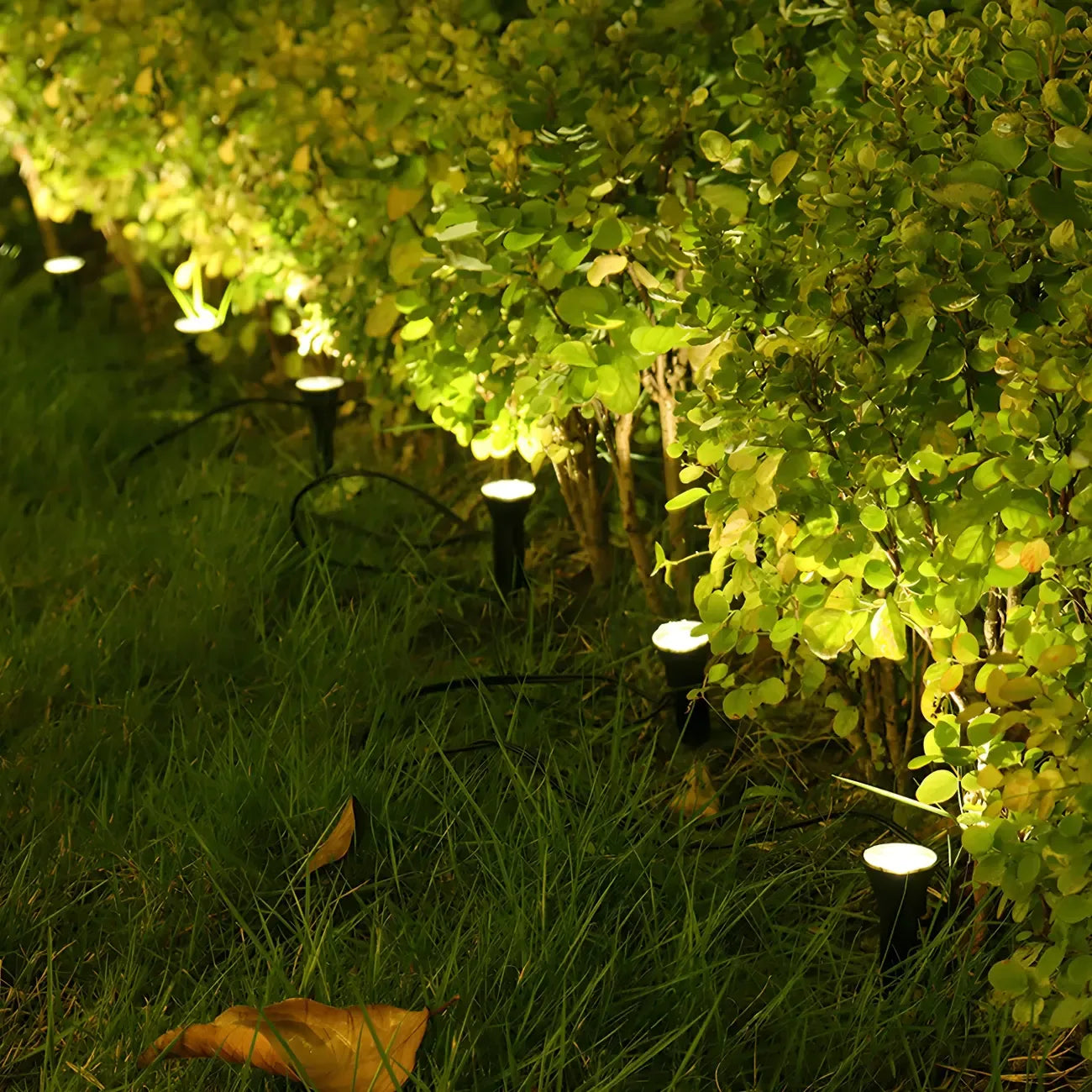 LED Solar Mini In-Ground Spotlight for Courtyard Garden