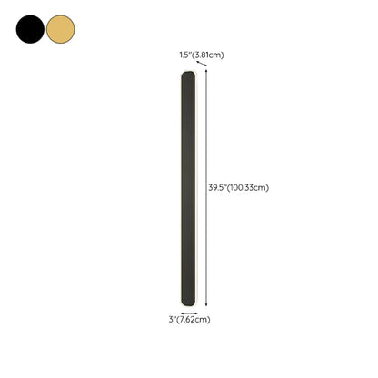 Indoor Modern LED Linear Wall Light with Acrylic Shade
