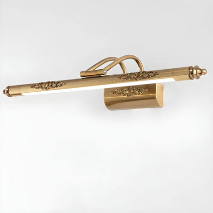 Gold Geometric LED Bathroom Vanity Mirror Lights