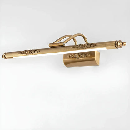 Gold Geometric LED Bathroom Vanity Mirror Lights