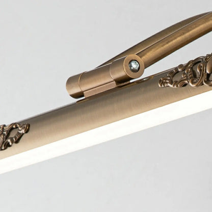 Gold Geometric LED Bathroom Vanity Mirror Lights