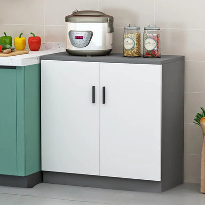 Modish Composite Wood Kitchen Cabinet for Kitchen Storage