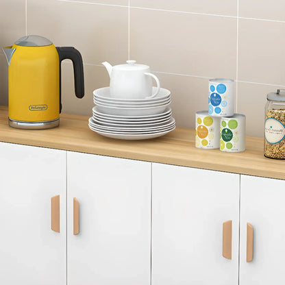 Modish Composite Wood Kitchen Cabinet for Kitchen Storage