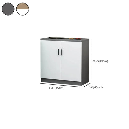 Modish Composite Wood Kitchen Cabinet for Kitchen Storage