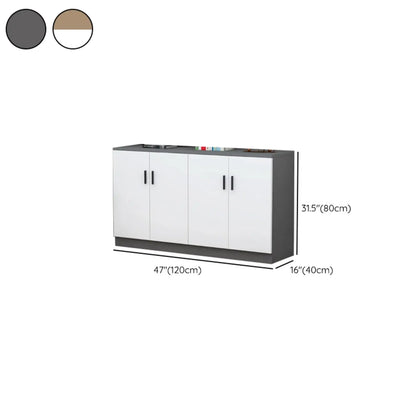 Modish Composite Wood Kitchen Cabinet for Kitchen Storage