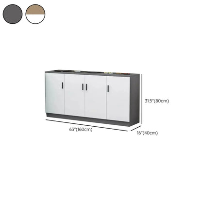 Modish Composite Wood Kitchen Cabinet for Kitchen Storage