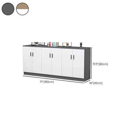Modish Composite Wood Kitchen Cabinet for Kitchen Storage
