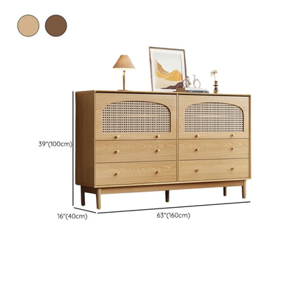 Mid-Century Modern Storage Cabinet for Parlor, Glass Door