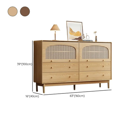 Mid-Century Modern Storage Cabinet for Parlor, Glass Door