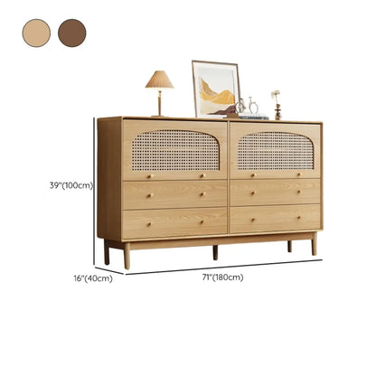 Mid-Century Modern Storage Cabinet for Parlor, Glass Door