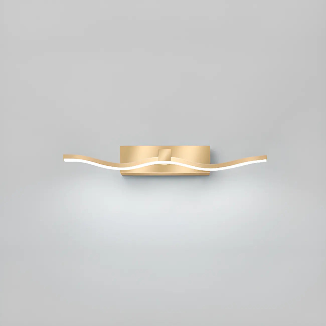 Wall-Mounted Bathroom LED Vanity Light with Silica Gel Shade