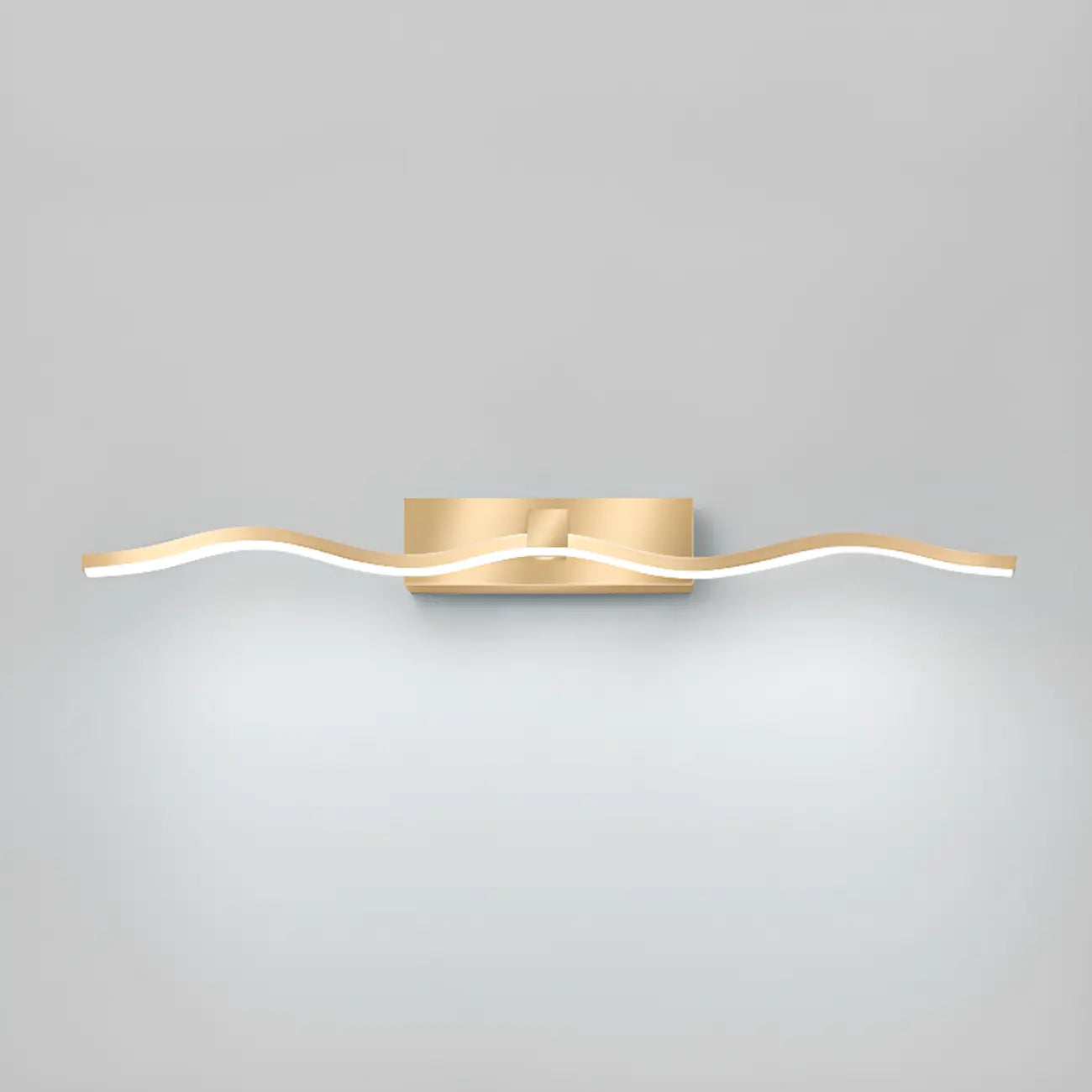 Wall-Mounted Bathroom LED Vanity Light with Silica Gel Shade